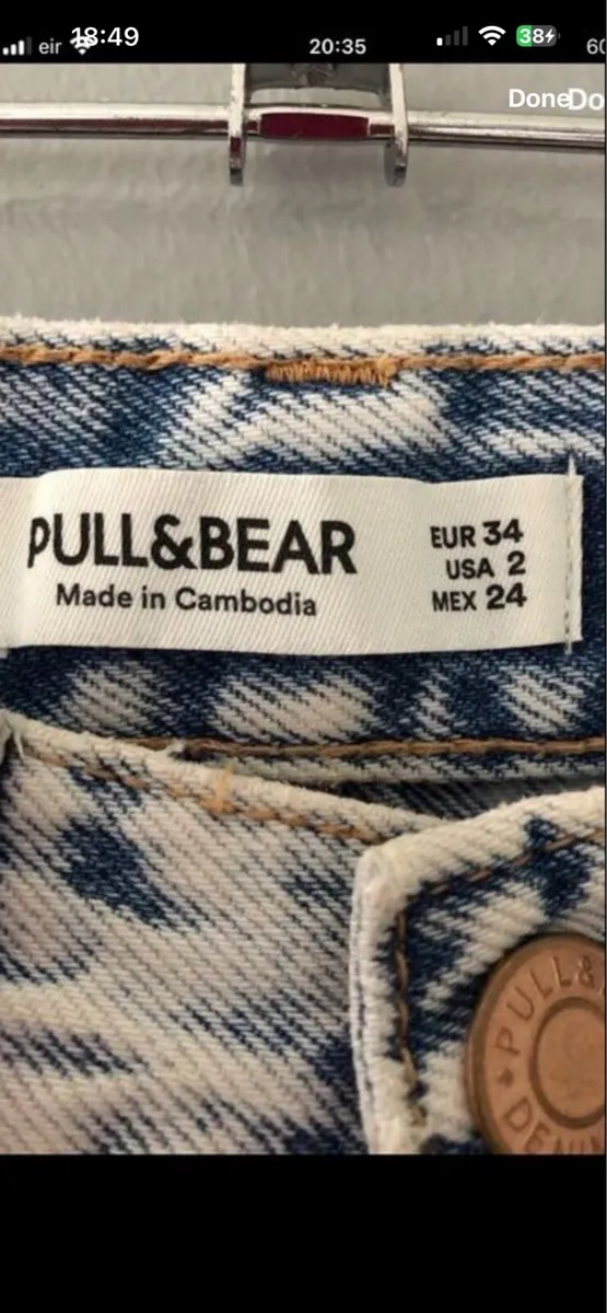 Ladies pull & bear jeans size 34 €10 - Image 3