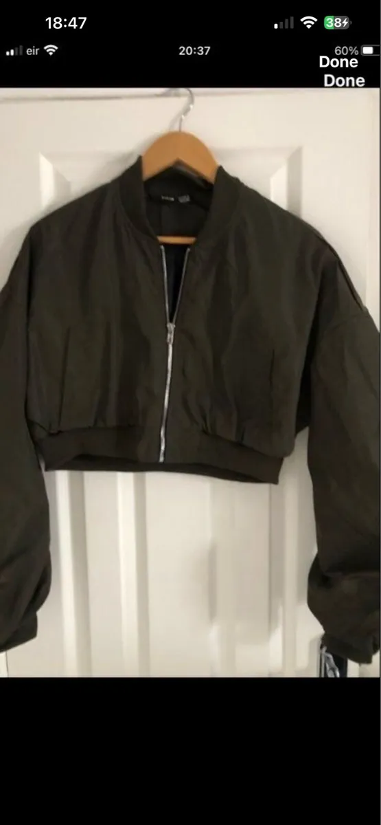 Ladies bomber jacket size S €5 - Image 4
