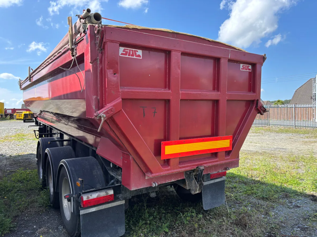 Sdc alloy aggregate tipping trailer Tested - Image 3
