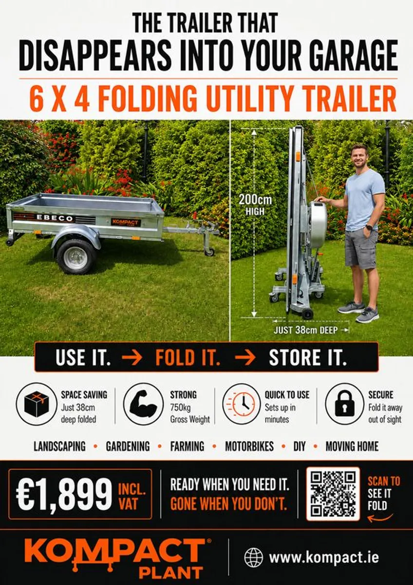 Folding Utility Trailer