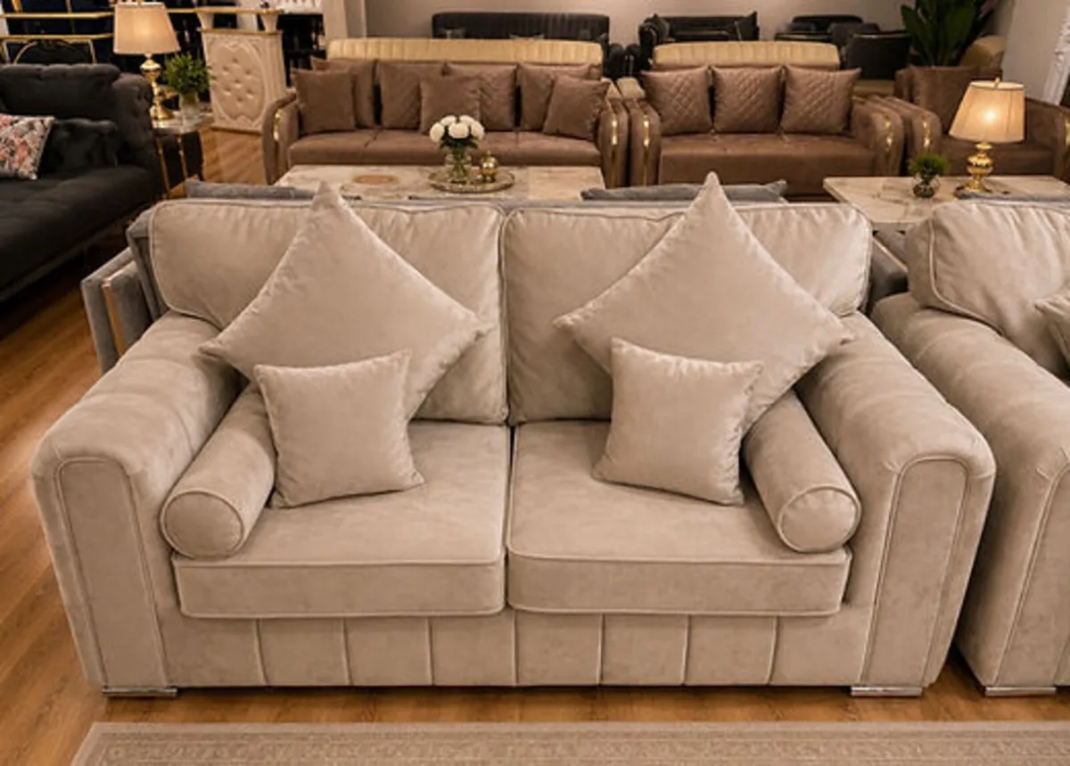 Milano Fullback Cushions Sofa + Coffee Table - Image 2