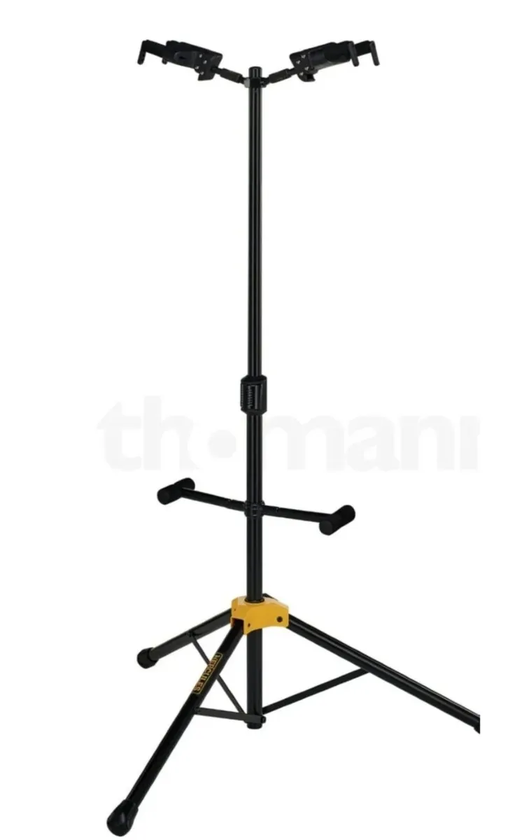 HB 12 string semi acoustic with Hercules stand. - Image 3