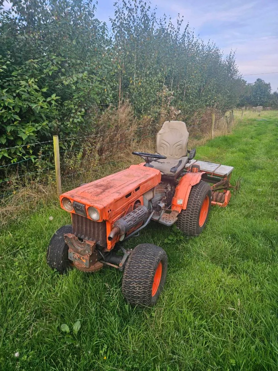 Kubota Tractor with Multipack Seeder - Image 2