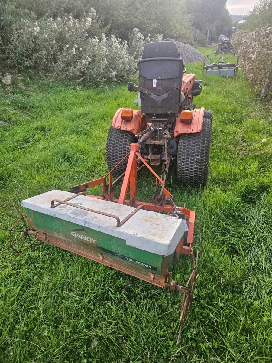 Kubota Tractor with Multipack Seeder - Image 3