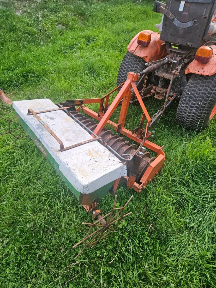 Kubota Tractor with Multipack Seeder - Image 4
