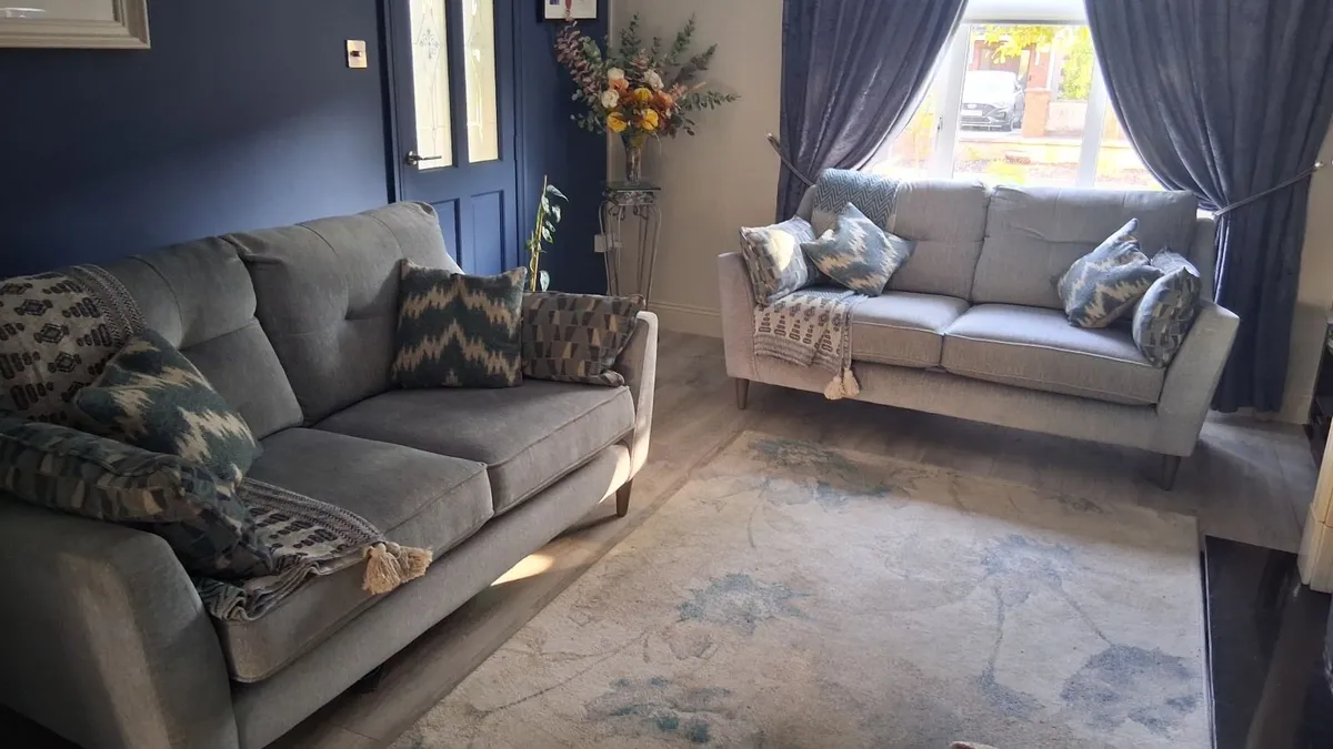 2 x 2 seater Sofa - Image 2
