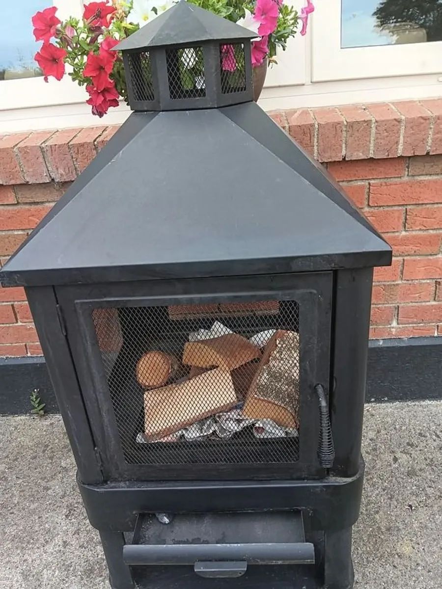 Outdoor Wood Burner Fire - Image 1