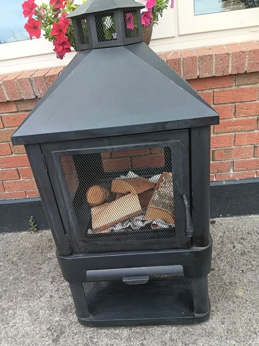 Outdoor Wood Burner Fire - Image 2