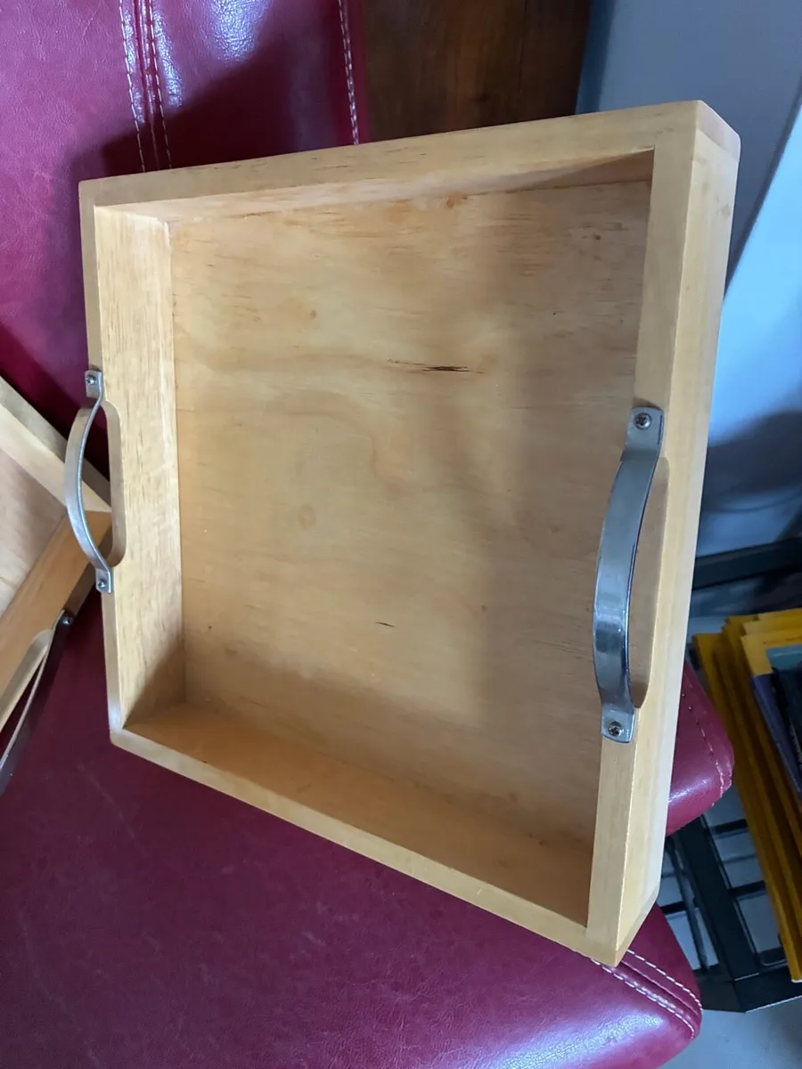 Timber  Tray Set - Image 3