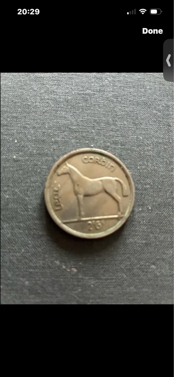 1959 Leath Choroin/ Half Crown - Image 2