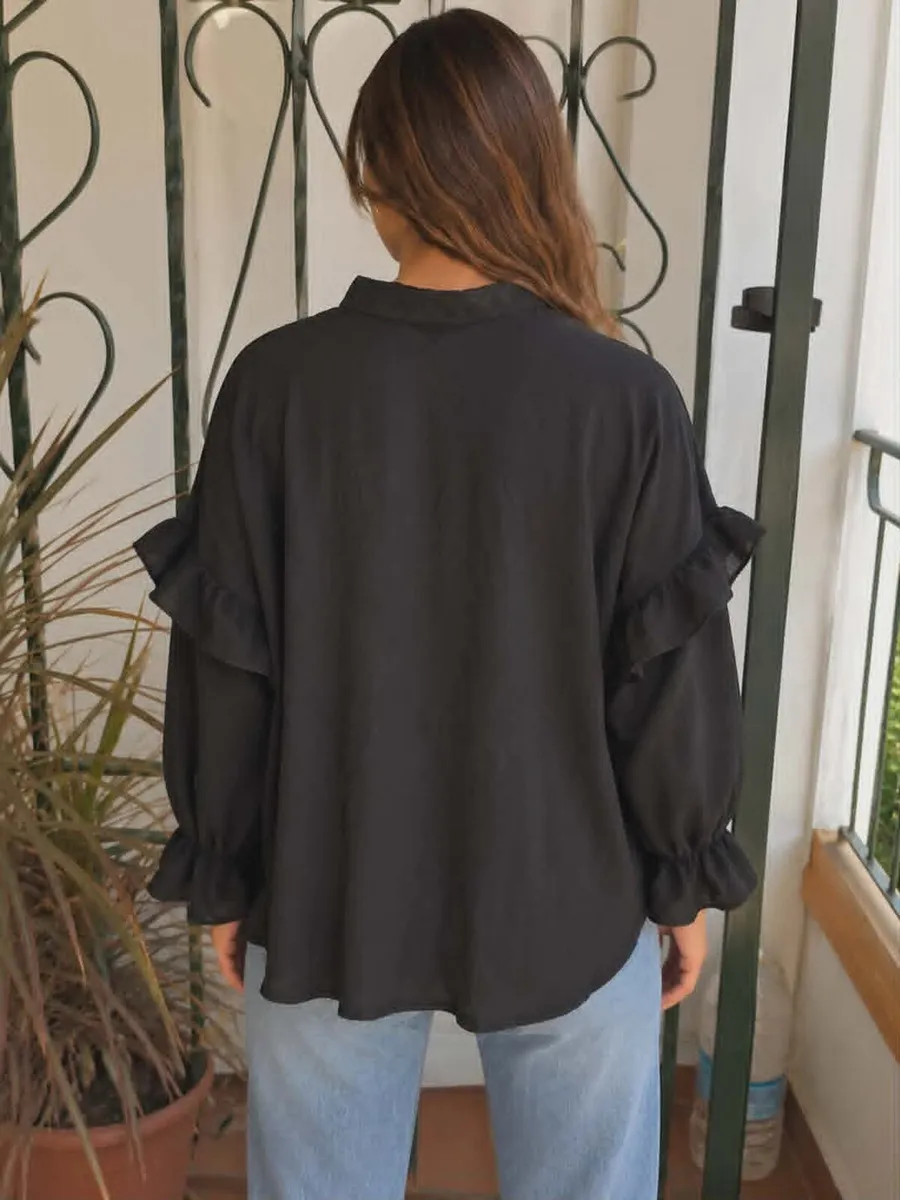 Layered sleeve top 8-16 - Image 2