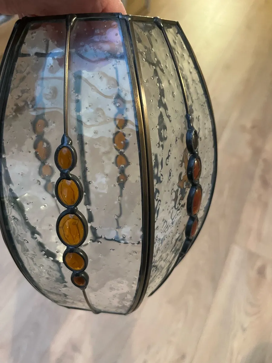 Hanging Glass lampshade - Image 2