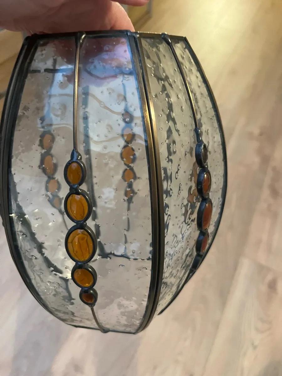 Hanging Glass lampshade - Image 3
