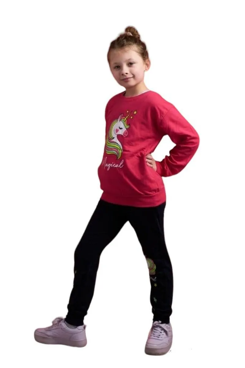 Unicorn children's tracksuit - Image 1