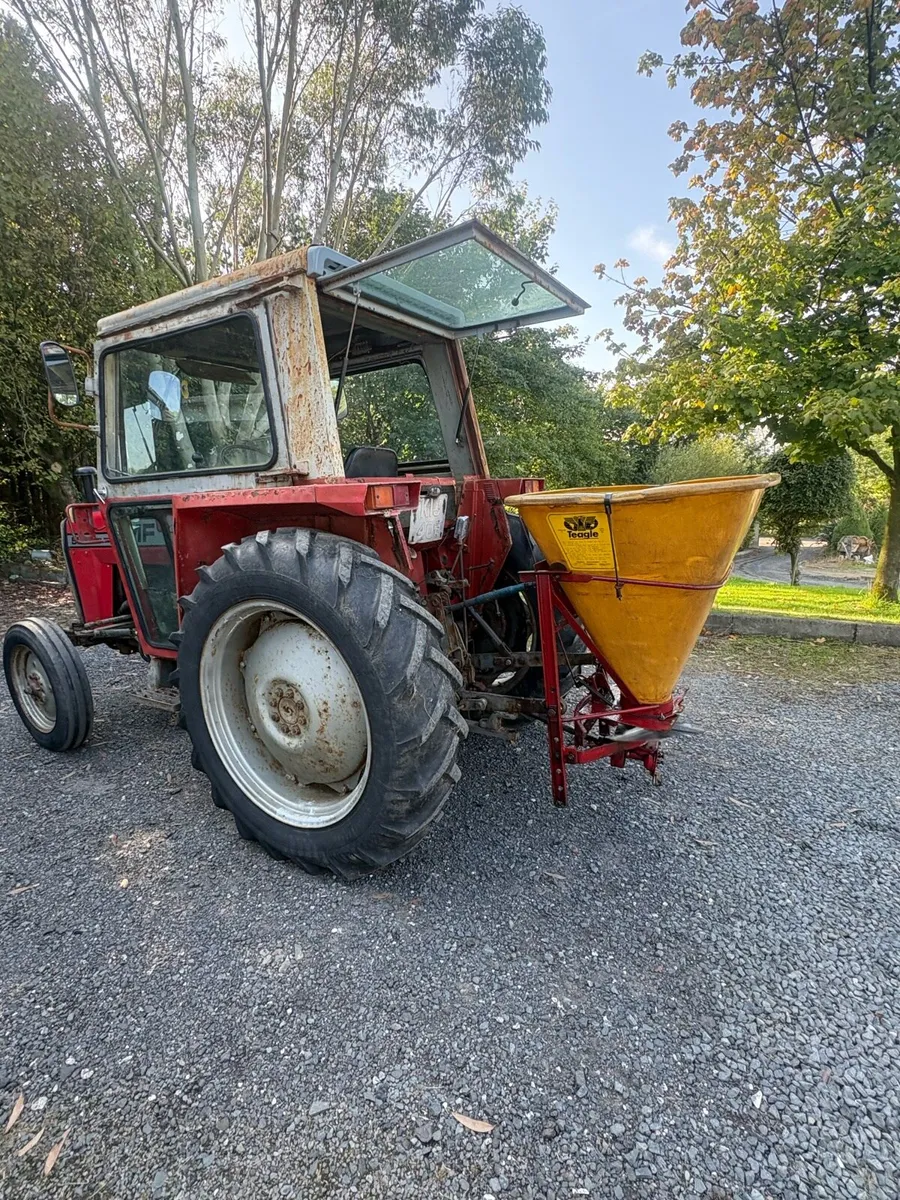 Teagle Broadcaster Spinner Great for Grass Seed - Image 2