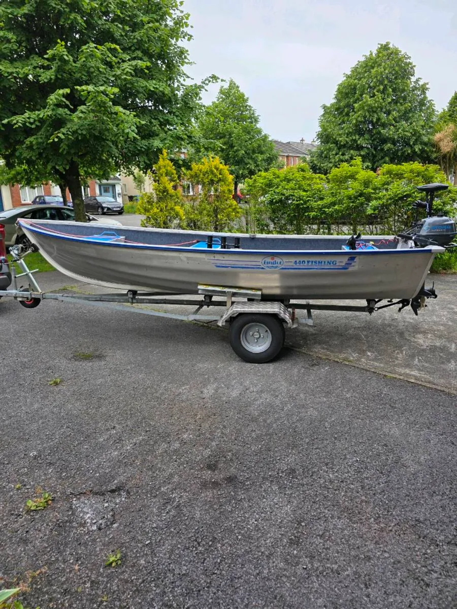 Fishing boat Linder 440 for sale - Image 1