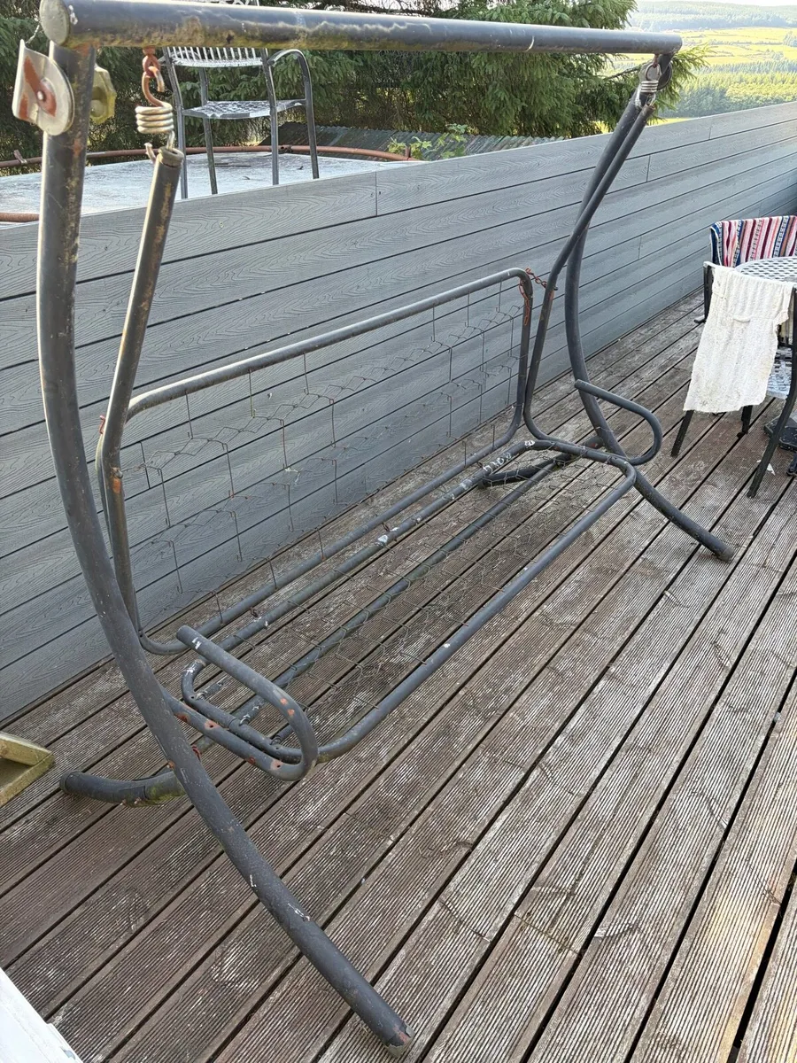 Garden swing bench - Image 4