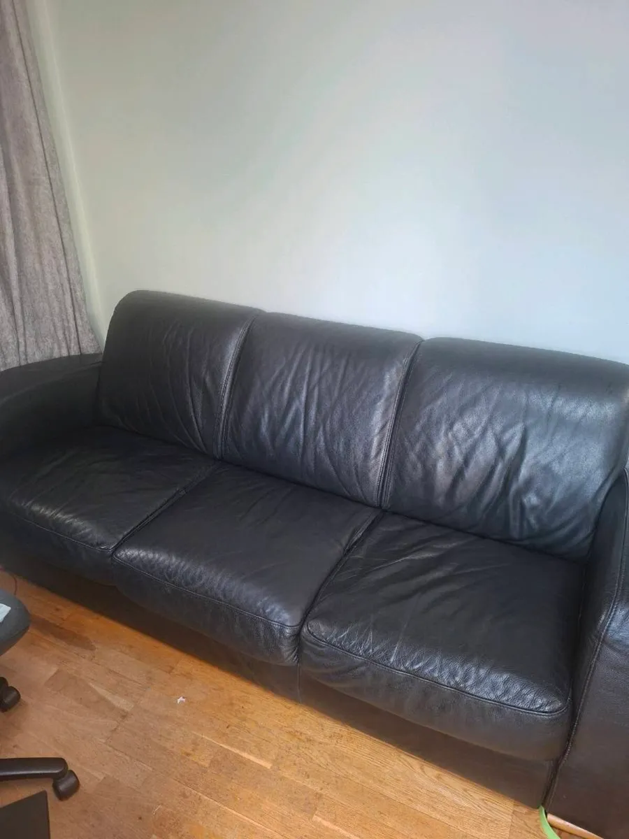 Leather Sofa - Image 1
