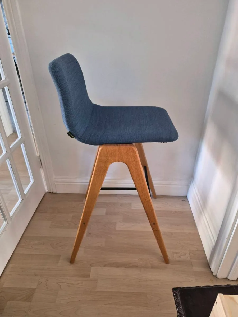 NaughtOne Viv Wood Bar Stools - Image 2