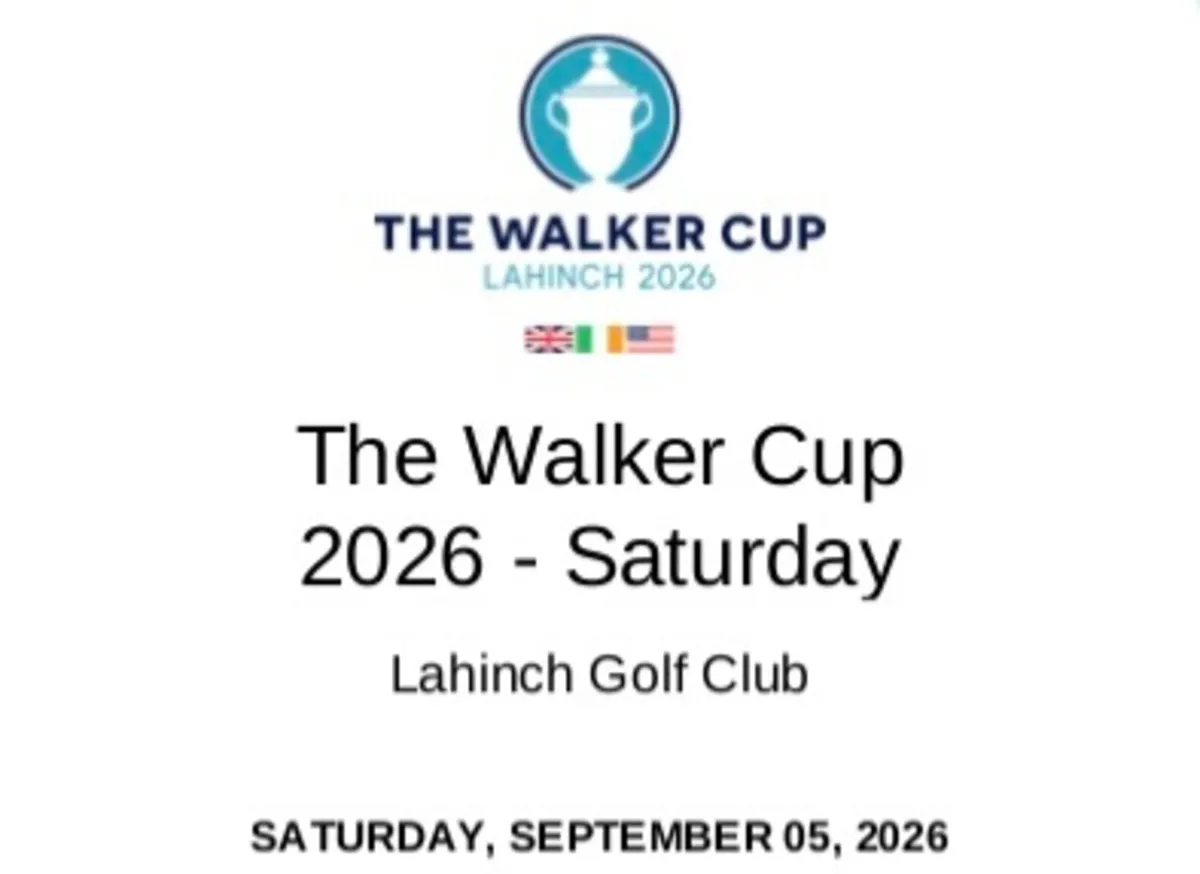 Walker Cup tickets - Image 1