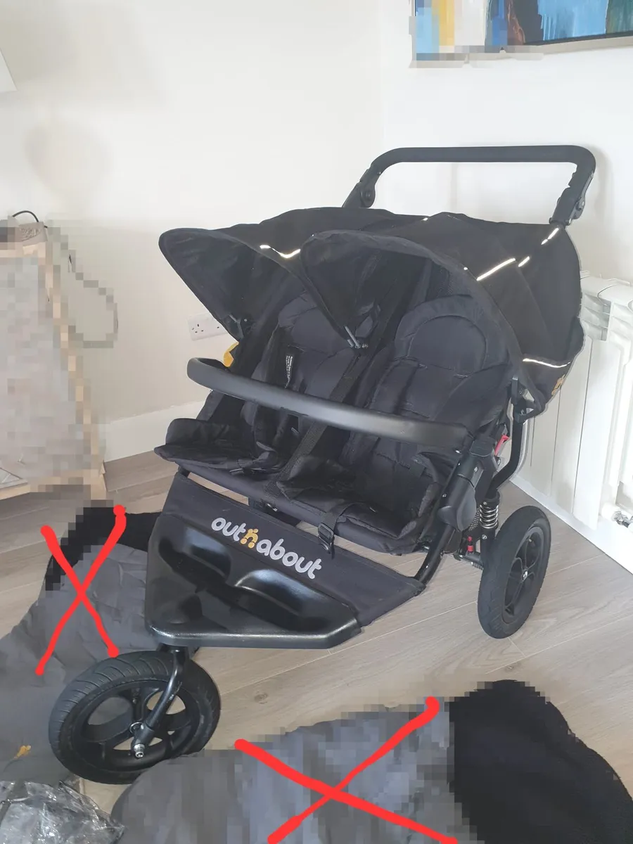 Out N About Double clean full working condition - Image 2