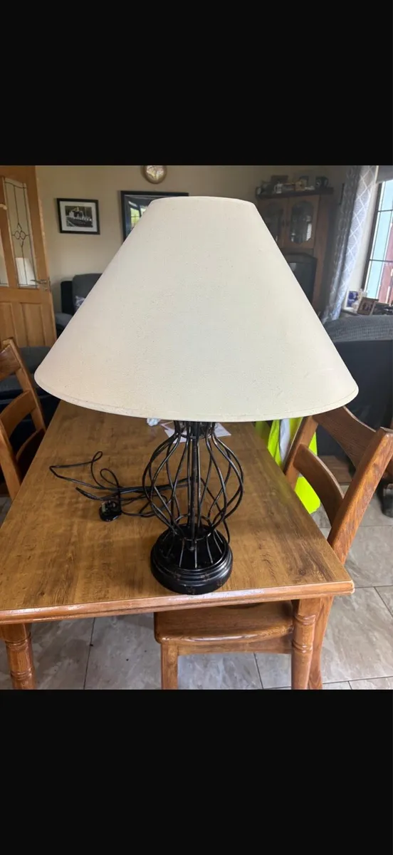 Large Lamp Including Shade
