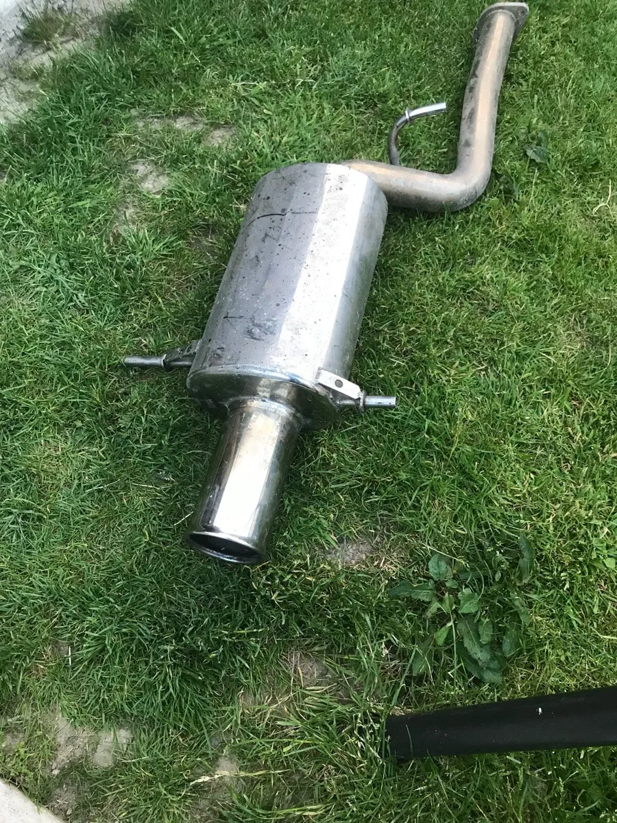 Subaru sti  back box exhaust, TSL Group N