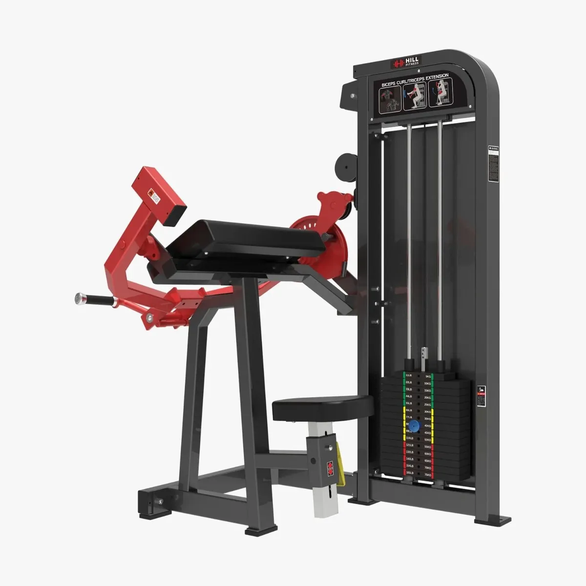 Dual Bicep / Tricep Machine - Weights Gym - Image 1