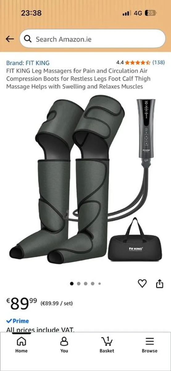 FIT KING air compression therapy boots - Image 1