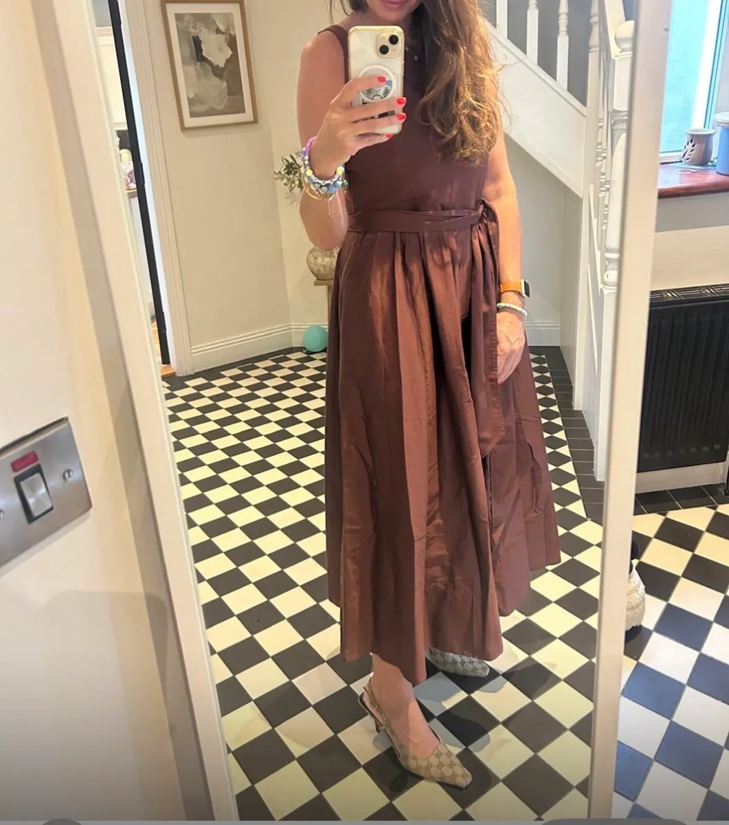 ME-EM brown dress - Image 2