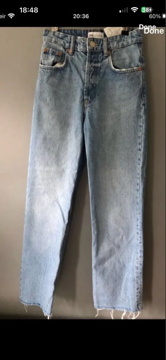 Ladies Zara jeans euro 34 €10 - Image 3