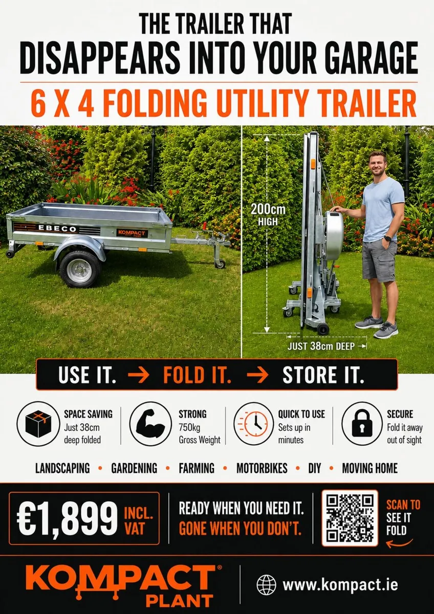 Folding Wall Trailer - Image 1