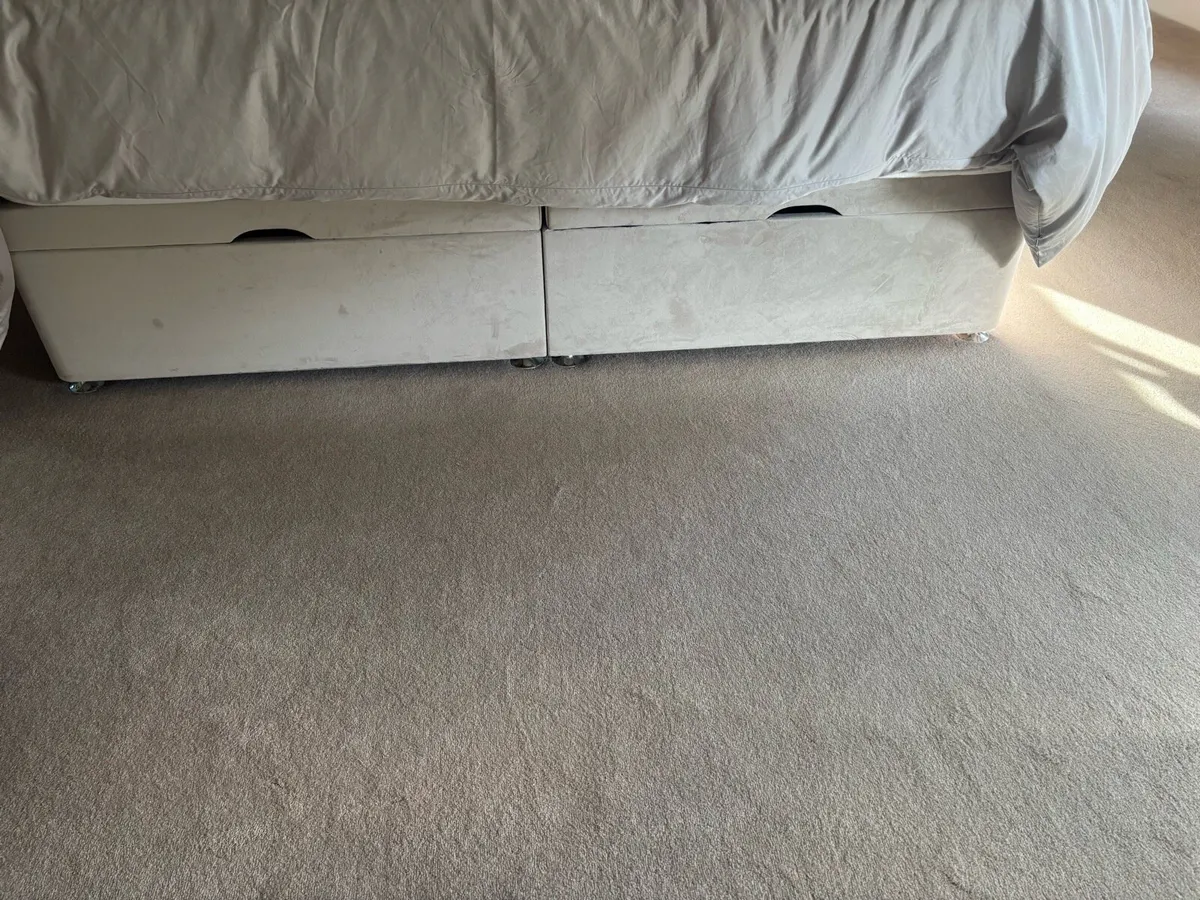 Super king bed frame and matching headboard - Image 3