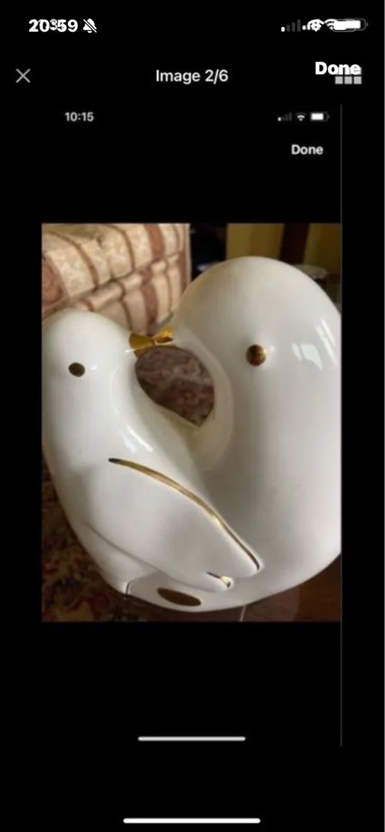 Ceramic Lovebirds - Image 2