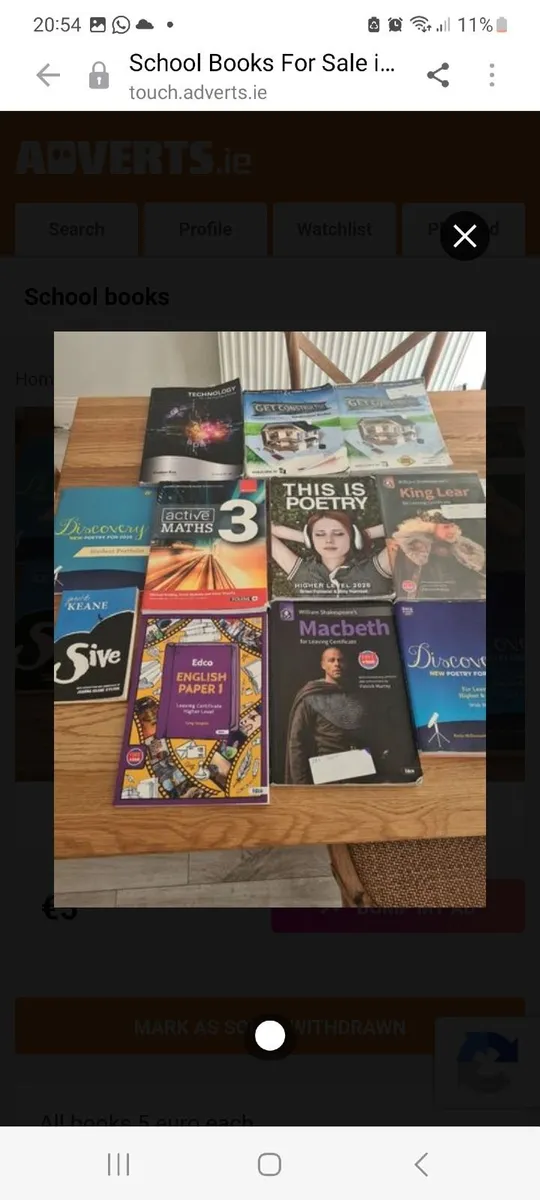 Secondary school books