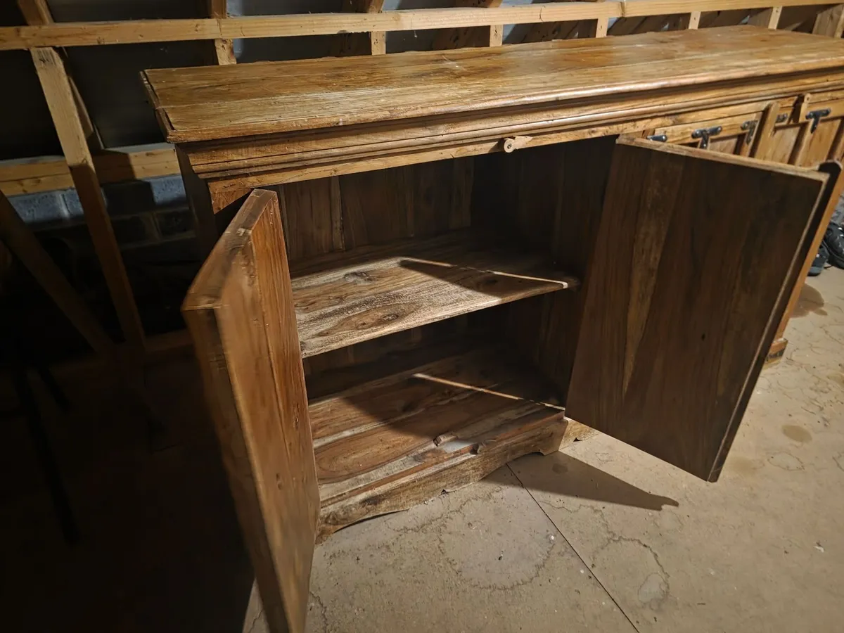 solid oak sideboard furniture - Image 2