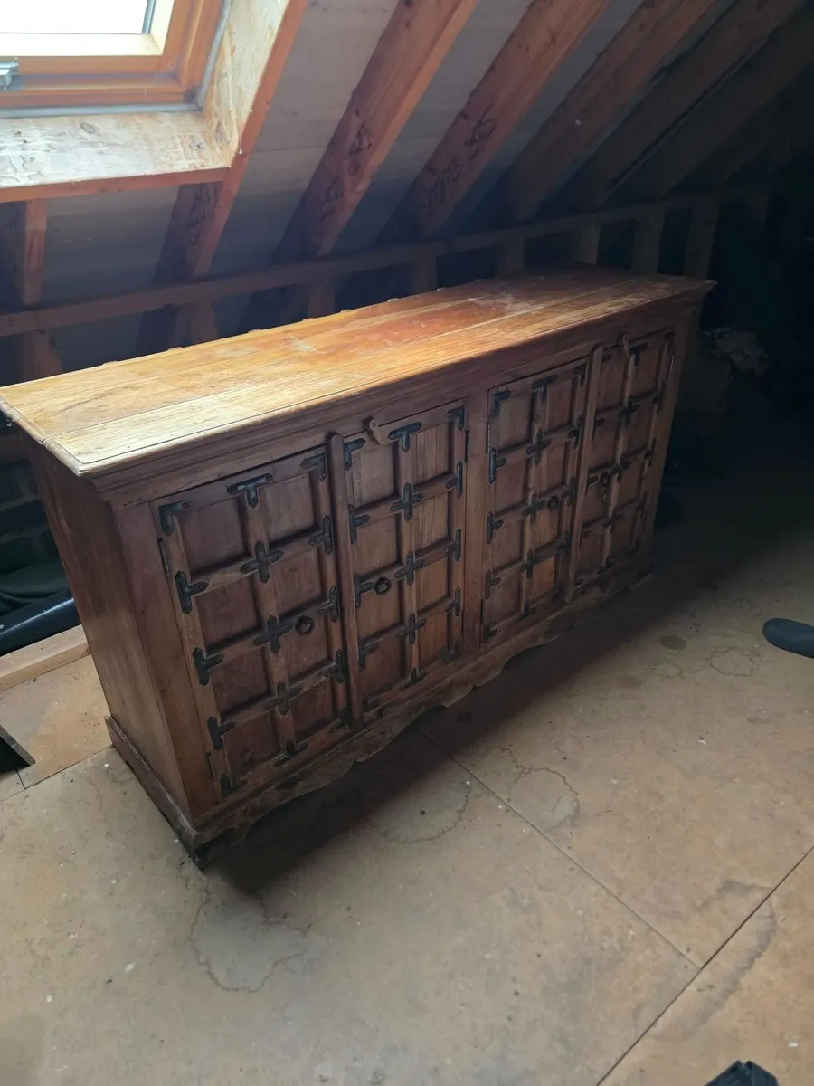 solid oak sideboard furniture - Image 3