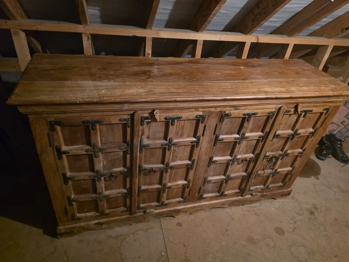 solid oak sideboard furniture - Image 4