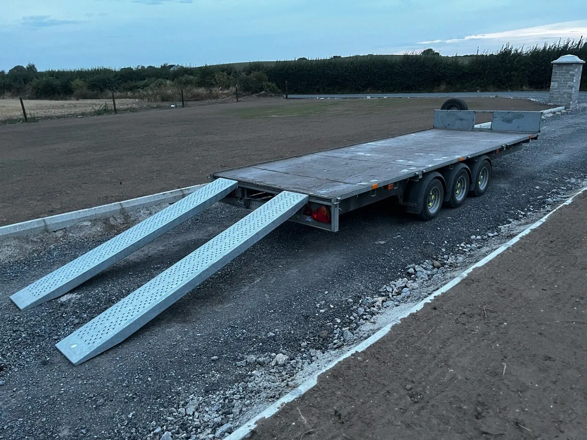 Superb 18x6’6 Ifor Williams with NEW 8ft ramps - Image 2