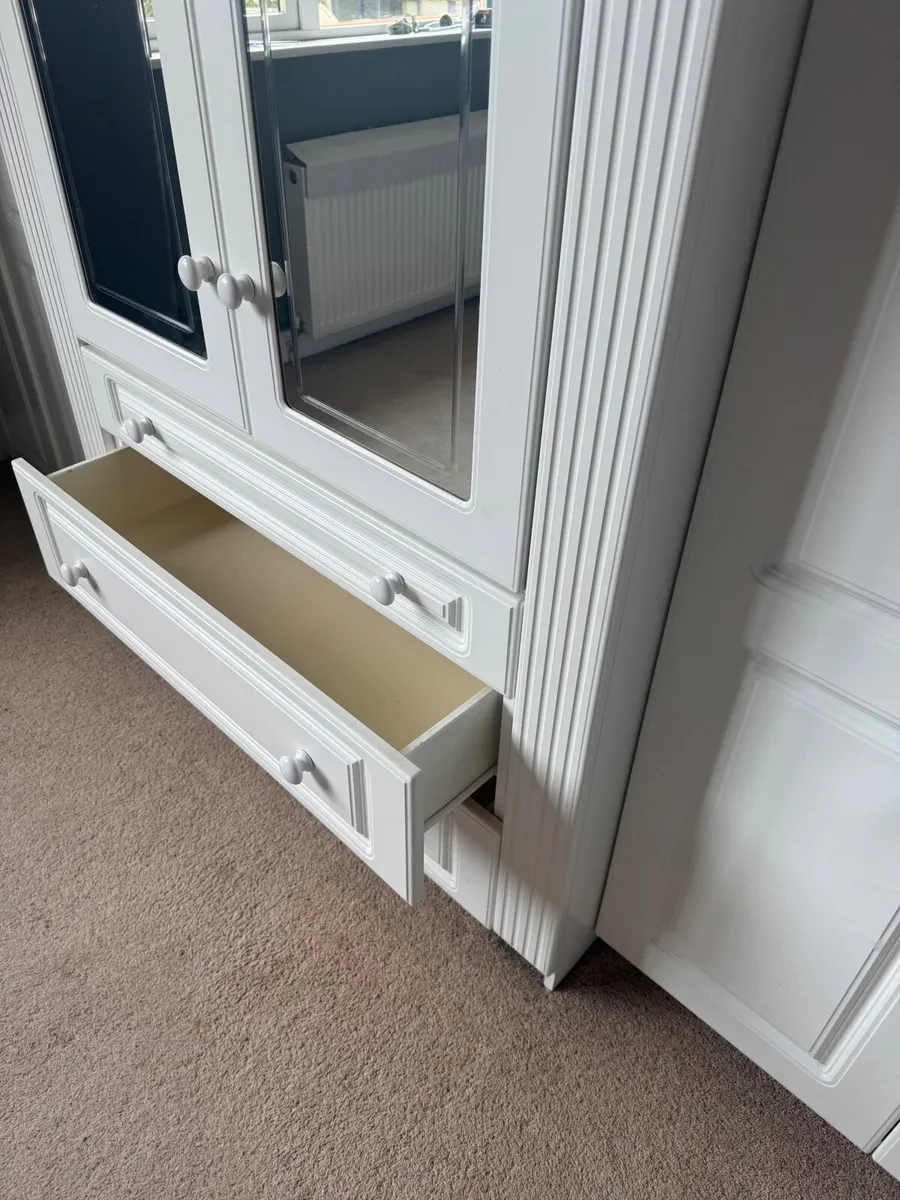 2 Built-in Wardrobes white - Image 3