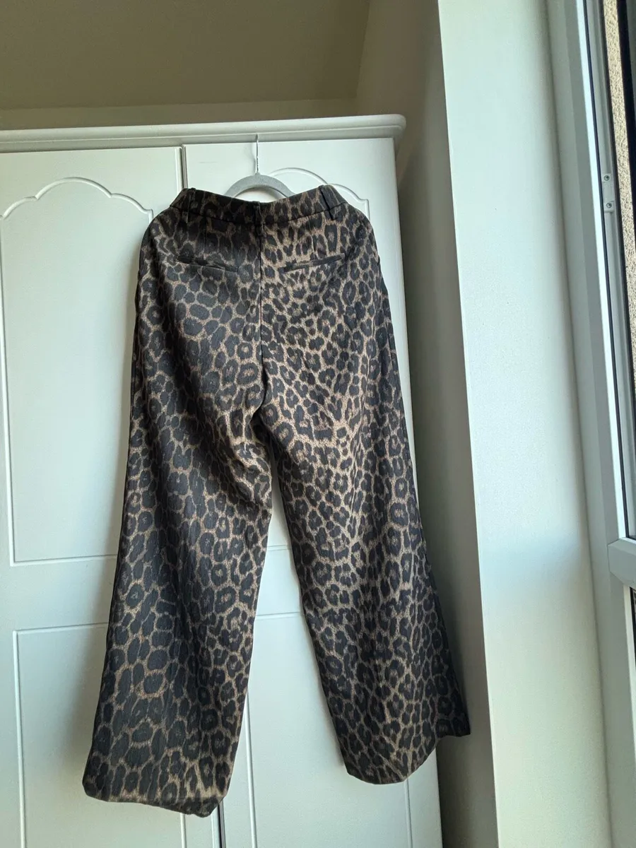 H&M Cheetah Print Trousers - Image 3