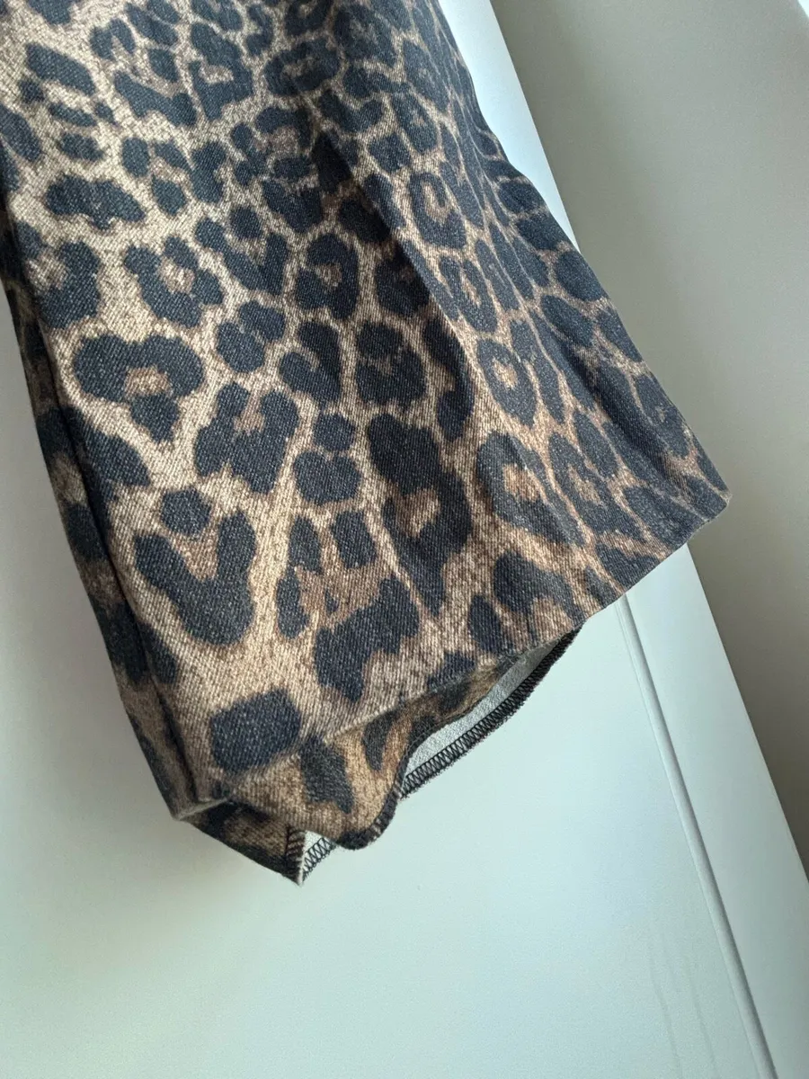 H&M Cheetah Print Trousers - Image 4