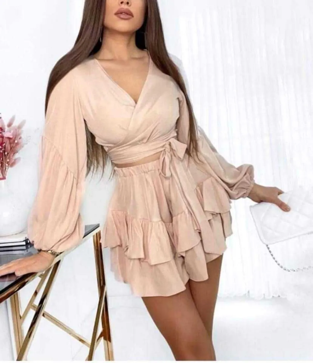 Pink top and skirt set - Image 2