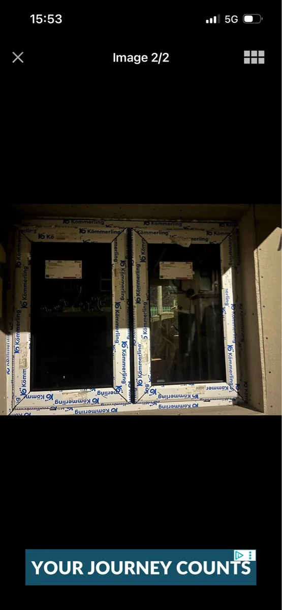 New composite black french window - Image 1
