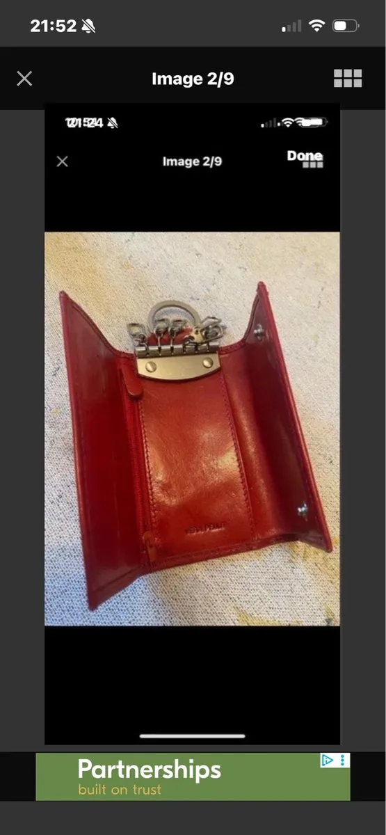 Leather Key/Note/Coin Wallet - Image 2