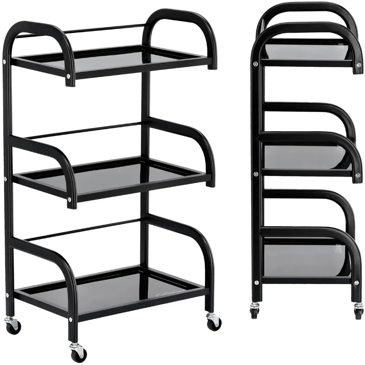 GP nurse station, Beauty spa trolley helper shelf - Image 2