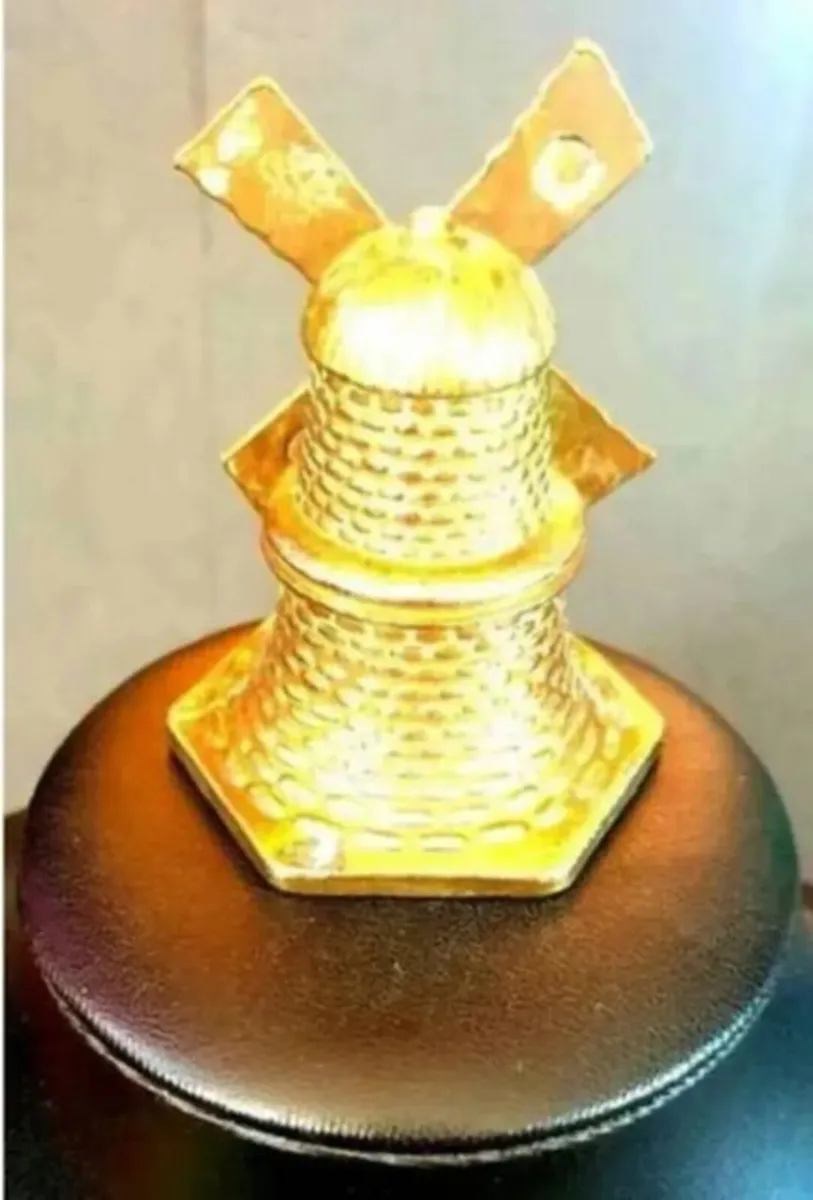 Vintage Brass Windmill Bell Good Vintage Condition - Image 2