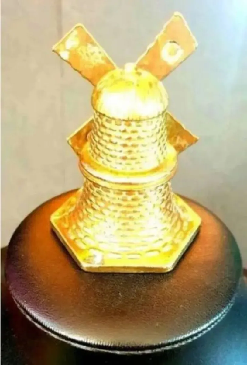 Vintage Brass Windmill Bell Good Vintage Condition - Image 3
