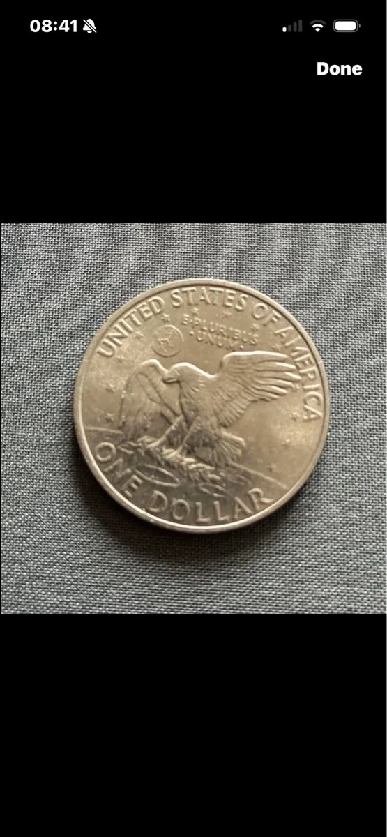 1971 Liberty Eisenhower Dollar Coin - Image 2