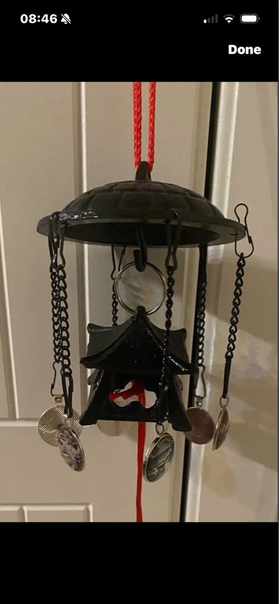 Vintage Japanese Metal Garden Ornament - Image 1